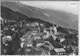 Flugaufnahme Montana-Vermala Station