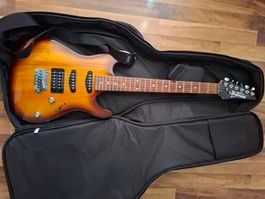 E-Gitarre Ibanez GSA60-BS inkl. Verstärker und div. Zubehör