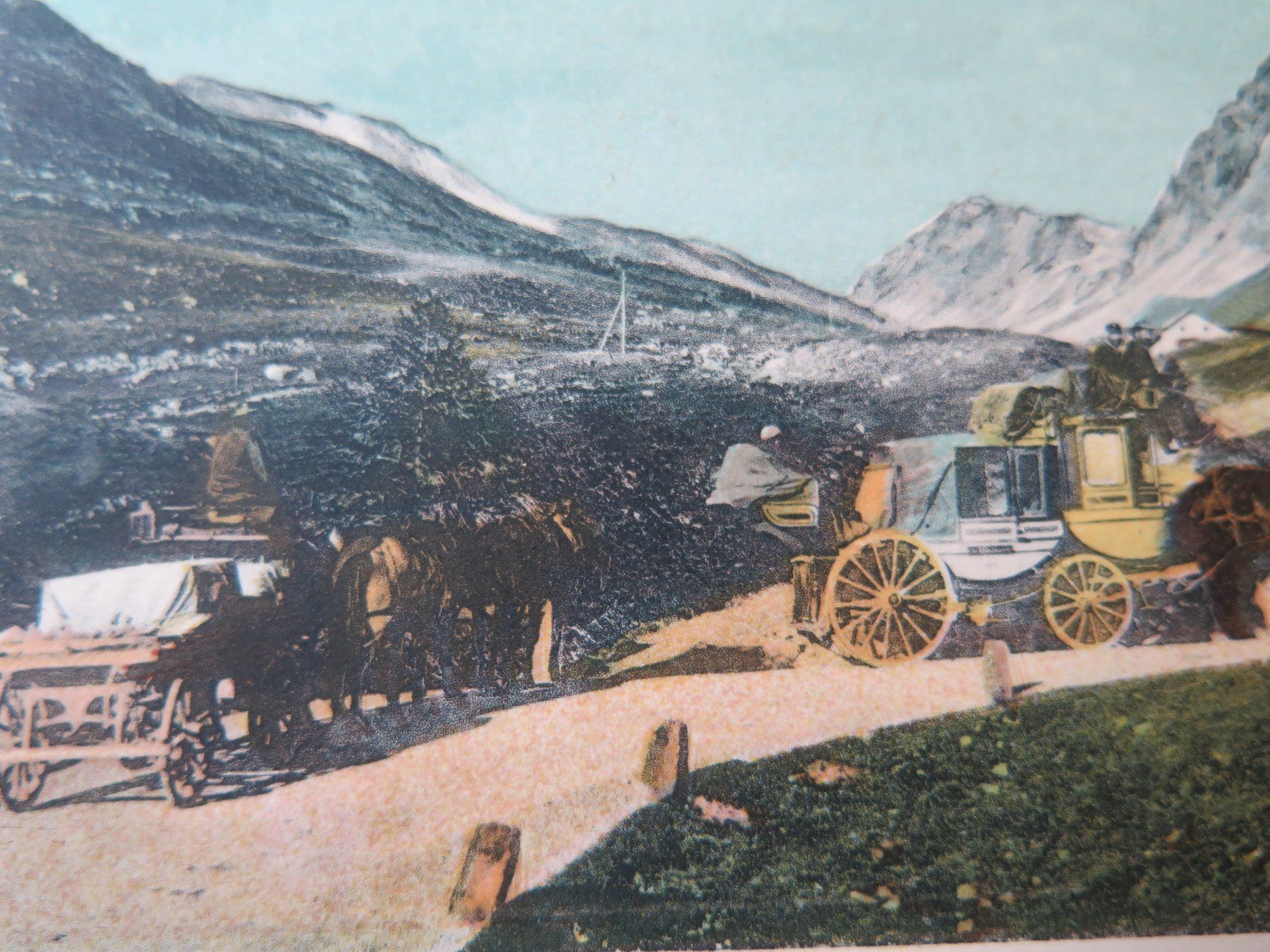 Ansichtskarten: ALBULA - ALBULA POST - POSTKUTSCHE – Gebraucht aus Wittenbach von lipasal 2