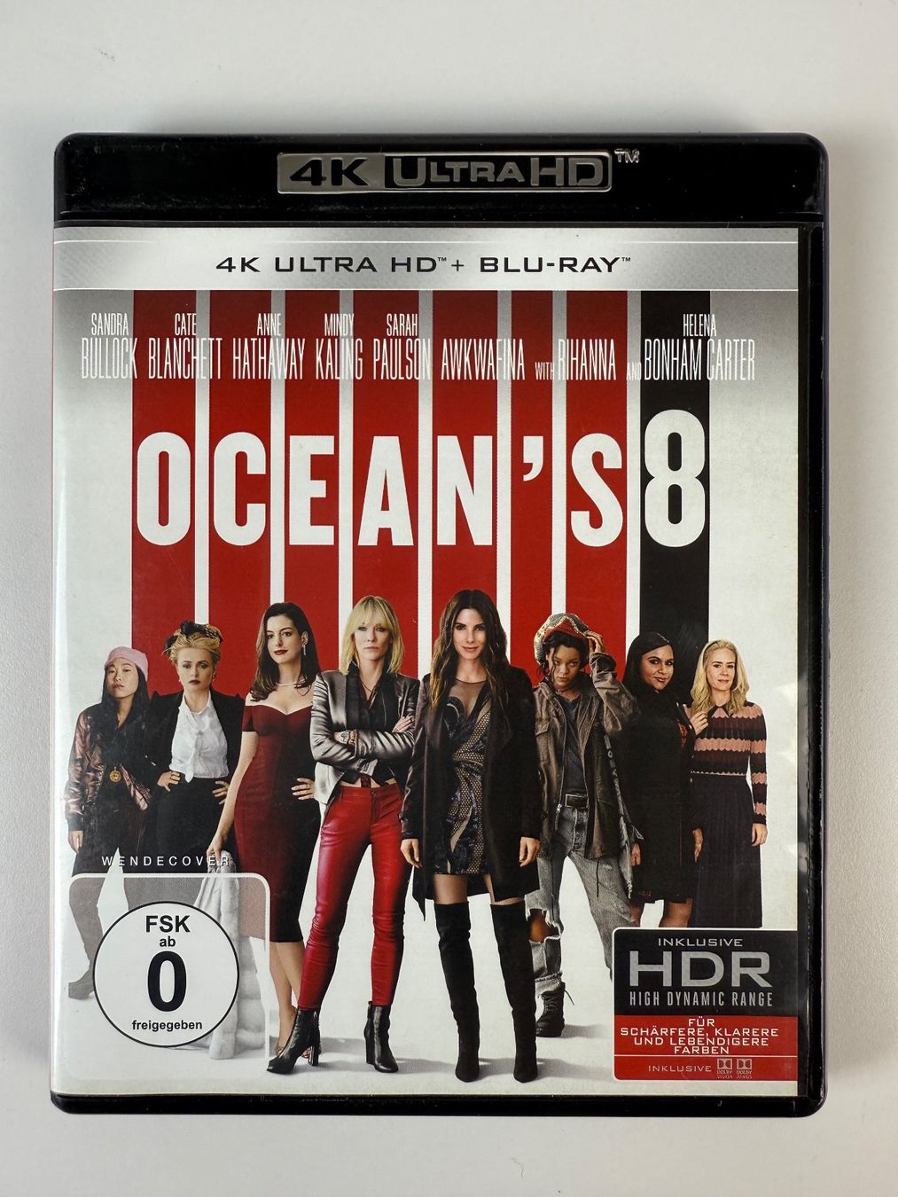 Tutti i DVDs: 4K UltraHD Blu-Ray Ocean's 8 – Usato da Gasel venduto da Alter_Ego