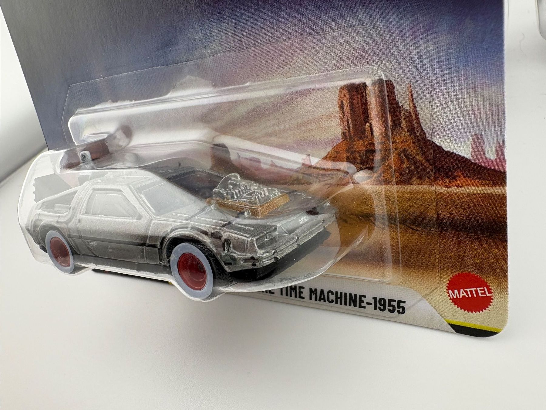 Hot Wheels Modellini d'auto: Hot Wheels Back to the Future Time Machine Premium – Nuovo e nell'imballaggio originale da Flawil venduto da HeisseReifen 2