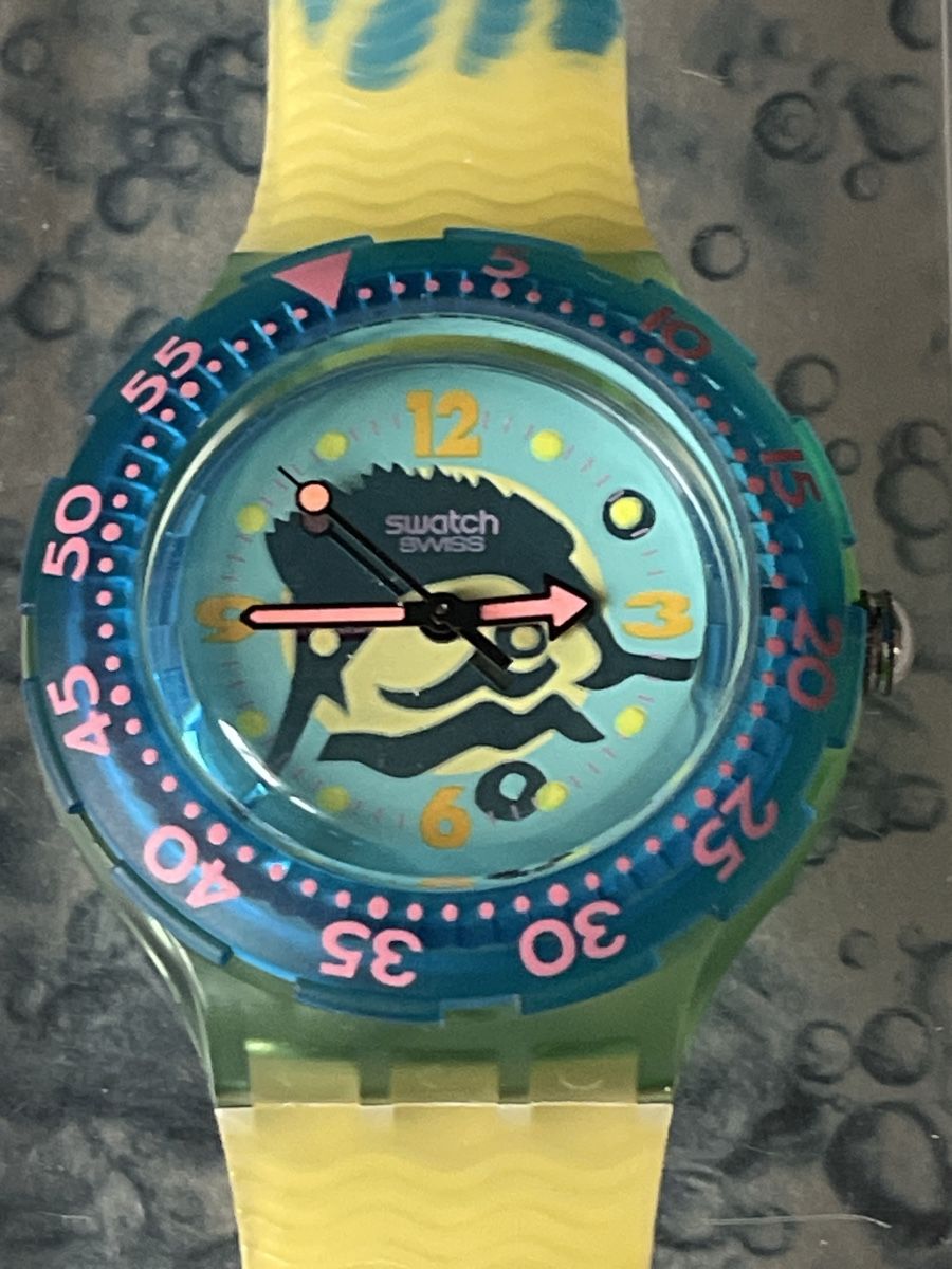 Swatch Uhren: SWATCH SCUBA SDG101 SWORDFISH NEU – Gebraucht aus Untersiggenthal von