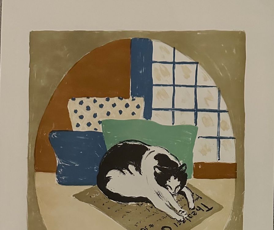 N. ZOLLINGER LITHOGRAPHIE SIGNIERT NUMMERIERT 2