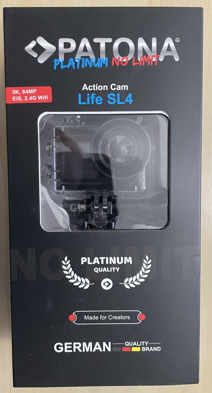 Action Cam: Patonia Action Cam Life SL4 – Neu und originalverpackt aus Büttenhardt von Ulrich027