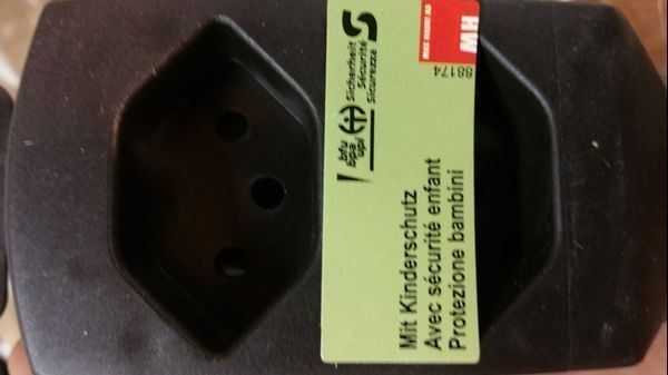 Spine: 5X Abzweigstecker 2+1xT13 Neu – Nuovo e nell'imballaggio originale da Uerkheim venduto da Justi.y 4