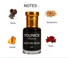 Original Kasturi Musk Attar – natürliches Parfumöl – 6 ml