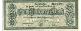 Hamburg 5 Mil. Mark 28.08.1923 VZ