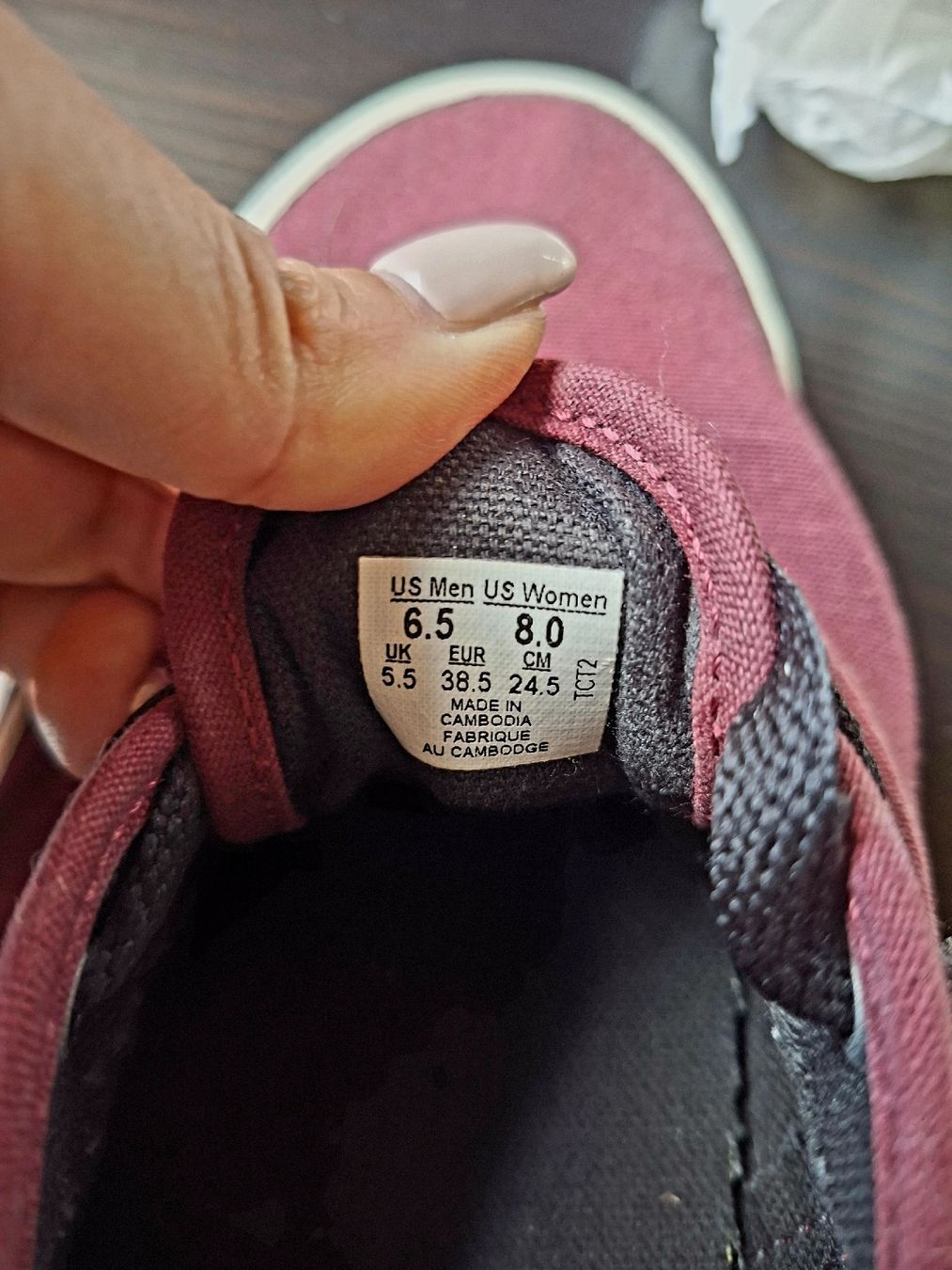Vans Scarpe da uomo: Vans bordeau 38.5 – Usato da Delémont venduto da Camille.Henzelin 4