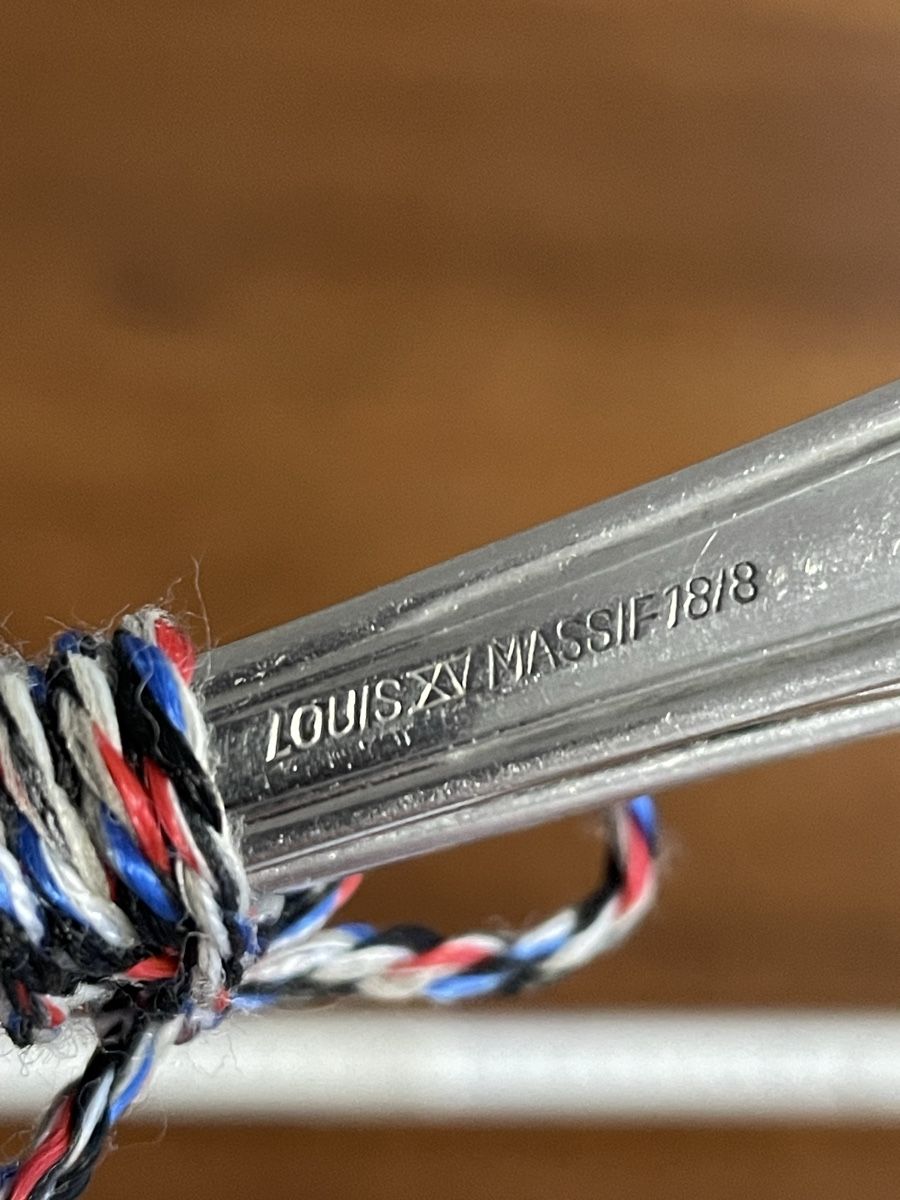 Set di posate: Besteckset Louis XV Massiv – Usato da Zürich venduto da Campi1000 3
