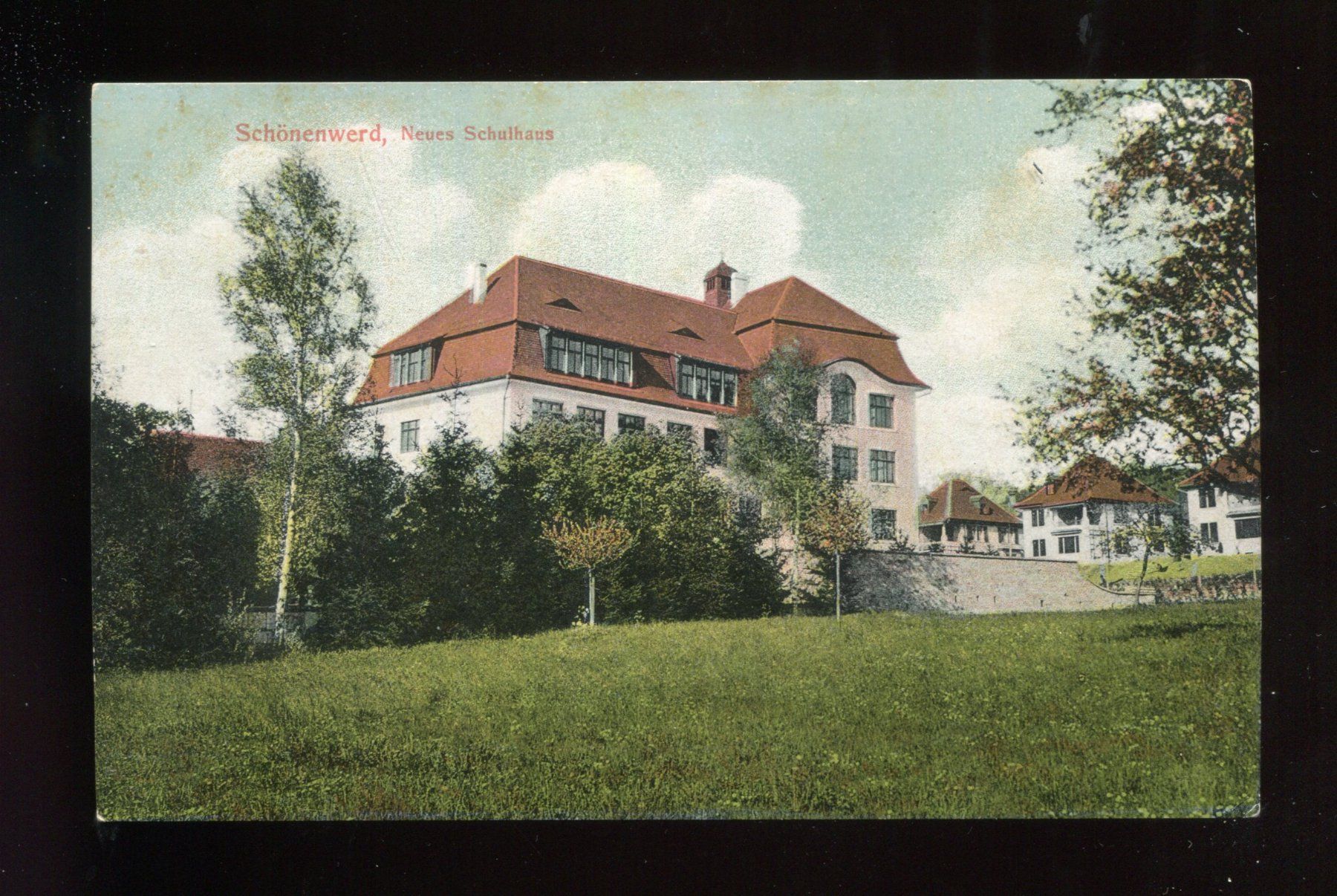 Ansichtskarten: Schönenwerd, neues Schulhaus – Gebraucht aus Aarau von Elmaar41