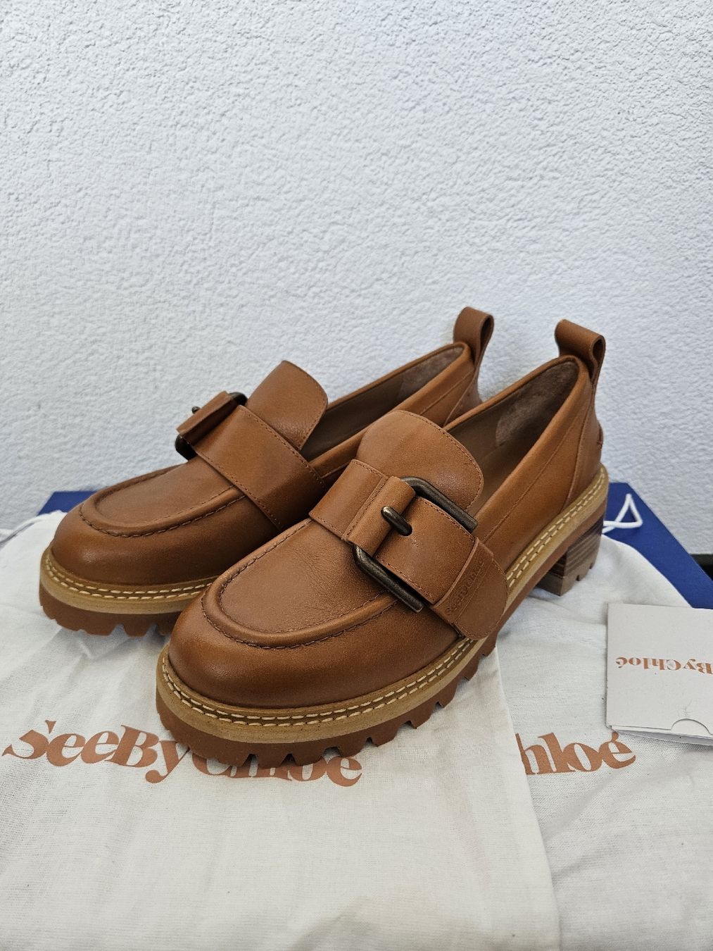 Chloé Scarpe da donna: See by Chloe Halbschuhe, neu,braun,Leder – Nuovo e nell'imballaggio originale da Zuchwil venduto da ger_ws6t 1