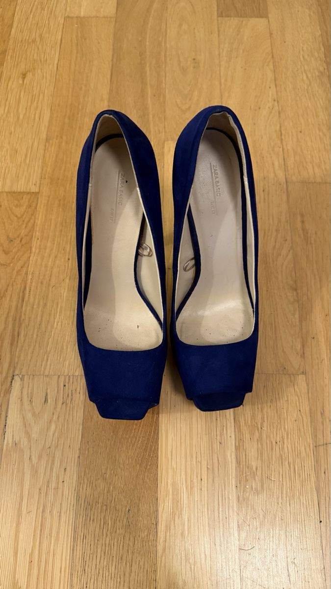 Zara Scarpe da donna: ZARA BASIC Heels | Navy Blue | Size 37 – Nuovo (secondo la descrizione) da Zürich venduto da Semokay