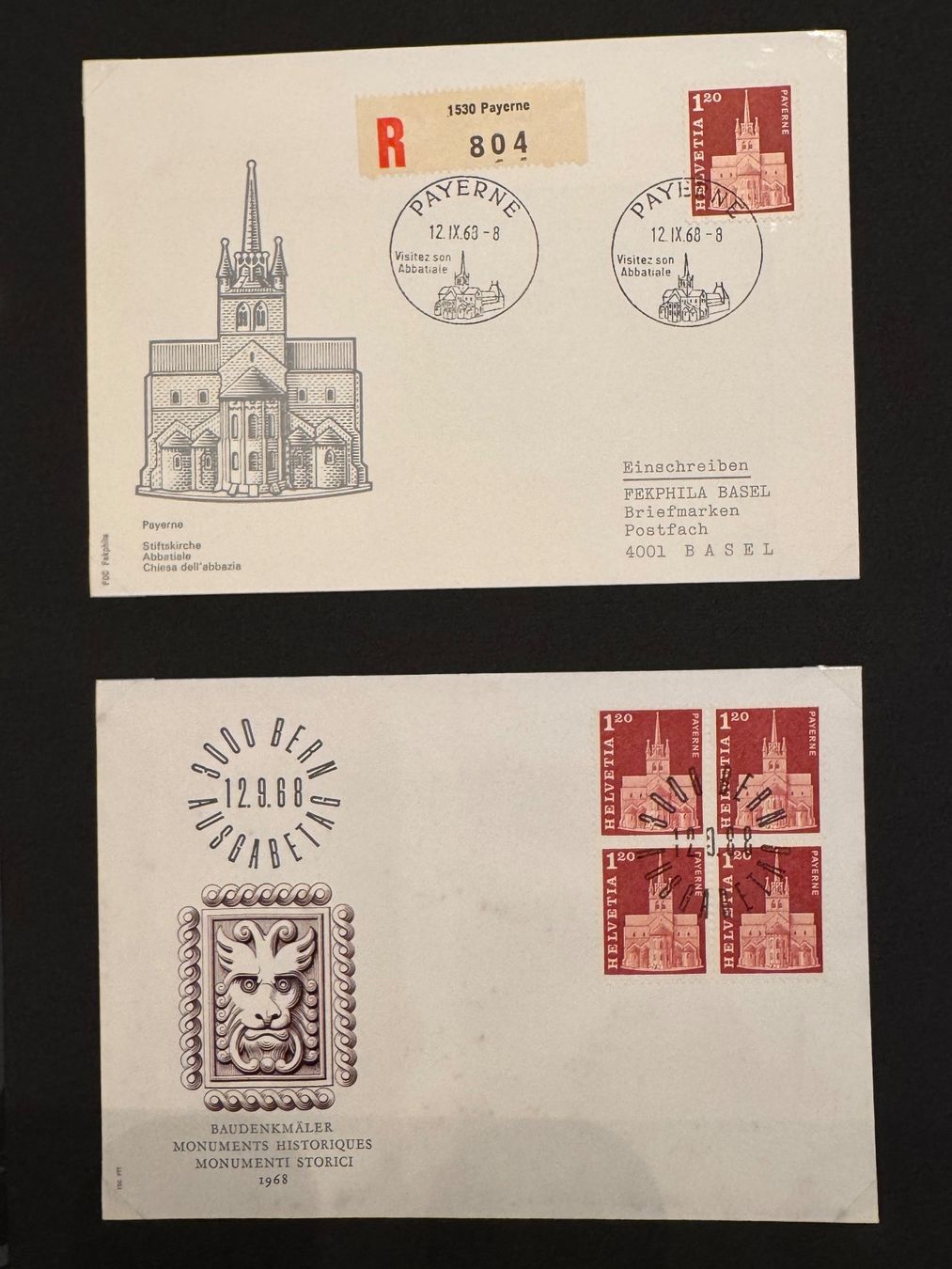 Tutti i francobolli: FDCs und Sonderstempel – Usato da Olten venduto da Pjotr8 3