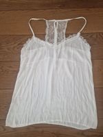 Camisole weiss Spitze Grösse S/M Wie Neu