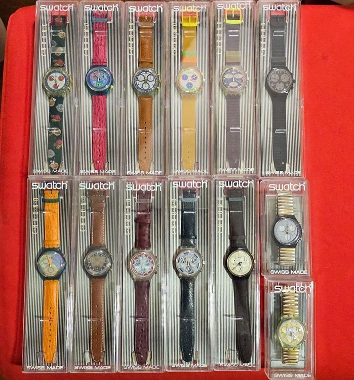 Swatch Uhren: Swatch Sammlung ca.170 Uhren – Gebraucht aus Rüti GL von 4oops 4