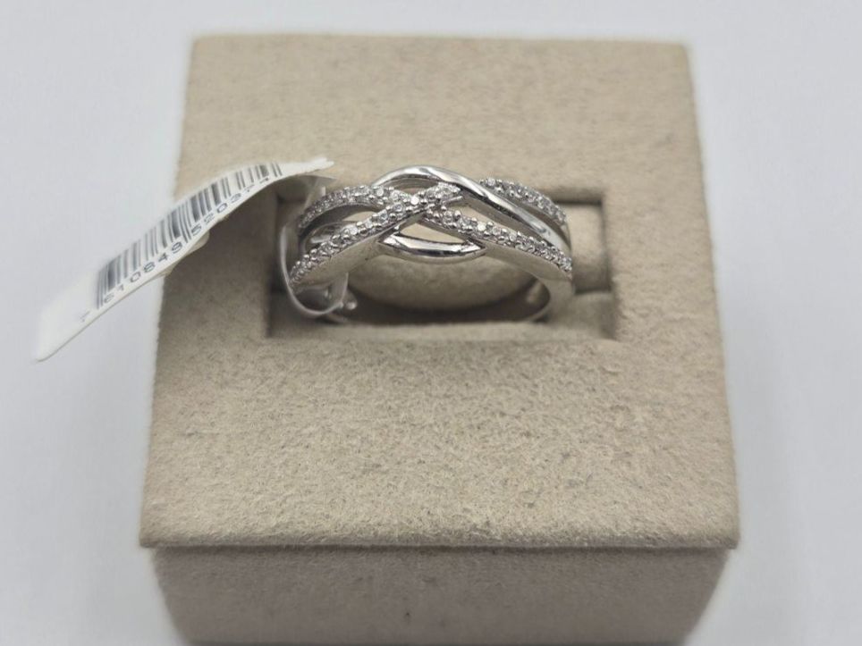 Anelli: Ring Silber 925 Zirkonia Gr. 52 – Nuovo e nell'imballaggio originale da Zug venduto da gold.schmuck