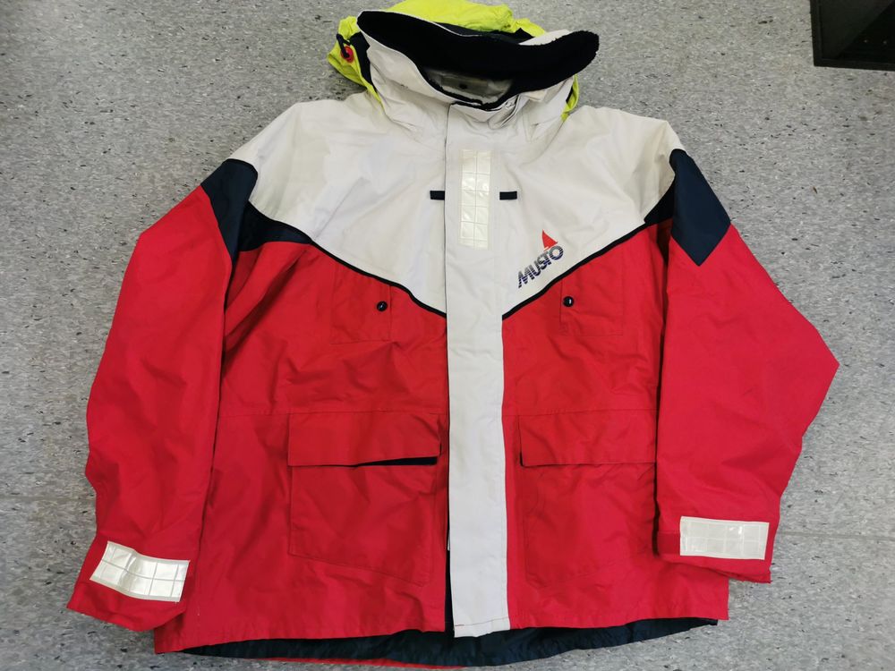 Musto Segelhandschuhe Kurzfinger – Rot, Atmungsaktiv, Leicht, Für Erwachsene
