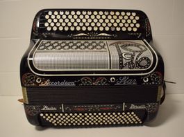 Akkordeon chromatisch Accordeon Star Stufengriff