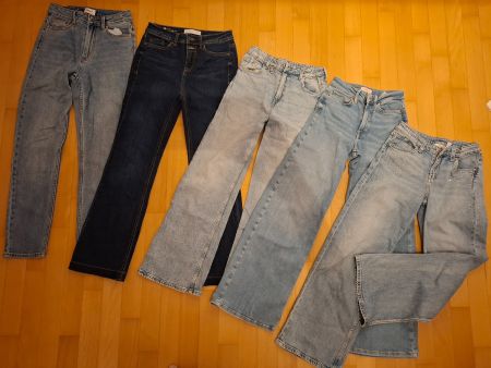 5 Jeans S XS 170 164 Teens Kleiderpaket Hosenpaket