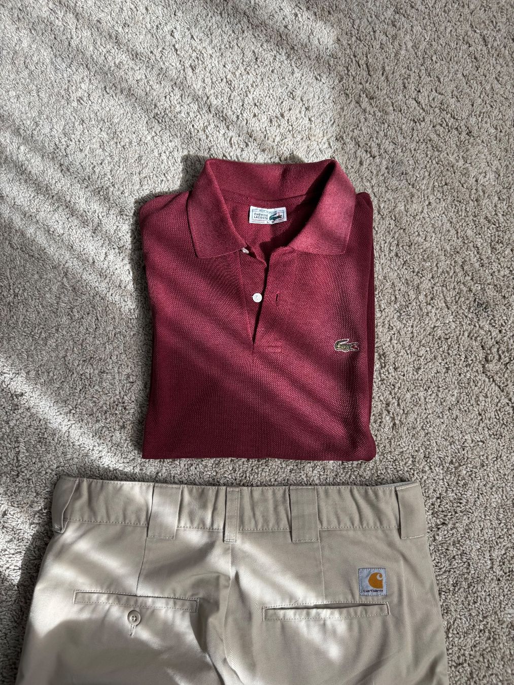 Lacoste Magliette Polo: Lacoste Polo rot Grösse L – Usato da Basel venduto da olo..ir 1