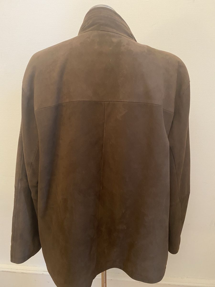 Bugatti Giacche: Edle Bugatti Lammnubuk Lederjacke, Grösse 52 – Usato da Bern venduto da paultschur11 2
