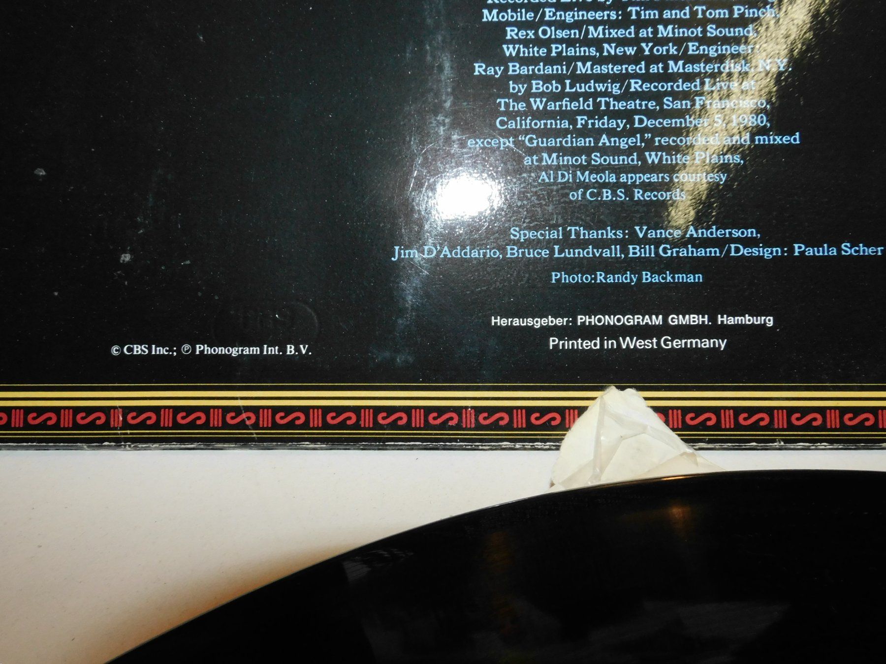 Dischi in vinile: LP - 1979 - Dimeola MC Laughlin  De Lucia  Schallplatte – Usato da Sursee venduto da 76 5