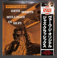 GETZ MEETS MULLIGAN IN HI-FI JAPAN PRESS MINT / VERSCHWEISST