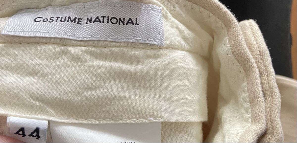 Pantaloni: Custome National Stoffhose Gr 38 – Usato da Horgen venduto da smlecnik78 1