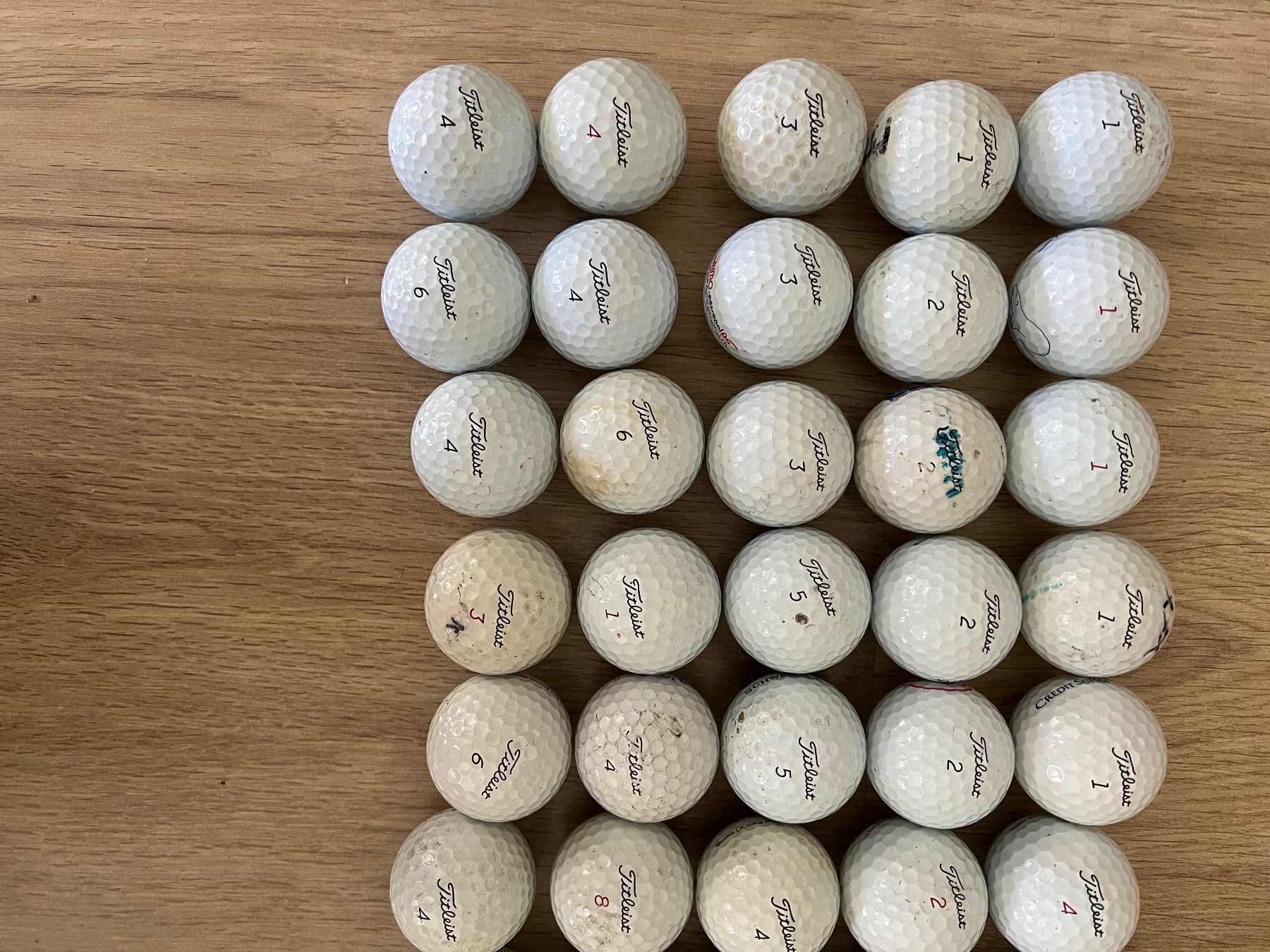 Palloni: 50 Stück gewaschene Golfbälle – Usato da Oberburg venduto da Serbus 1
