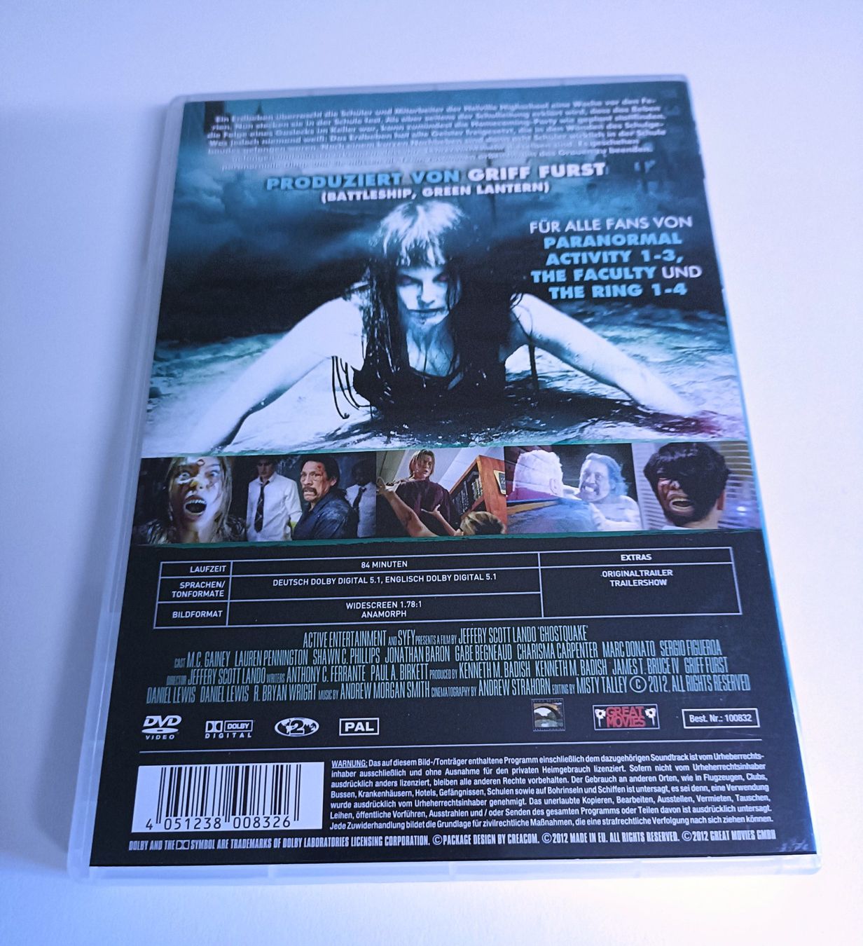 Tous les DVDs: Ghostquake – D'occasion à Köniz par Movieportal007 1
