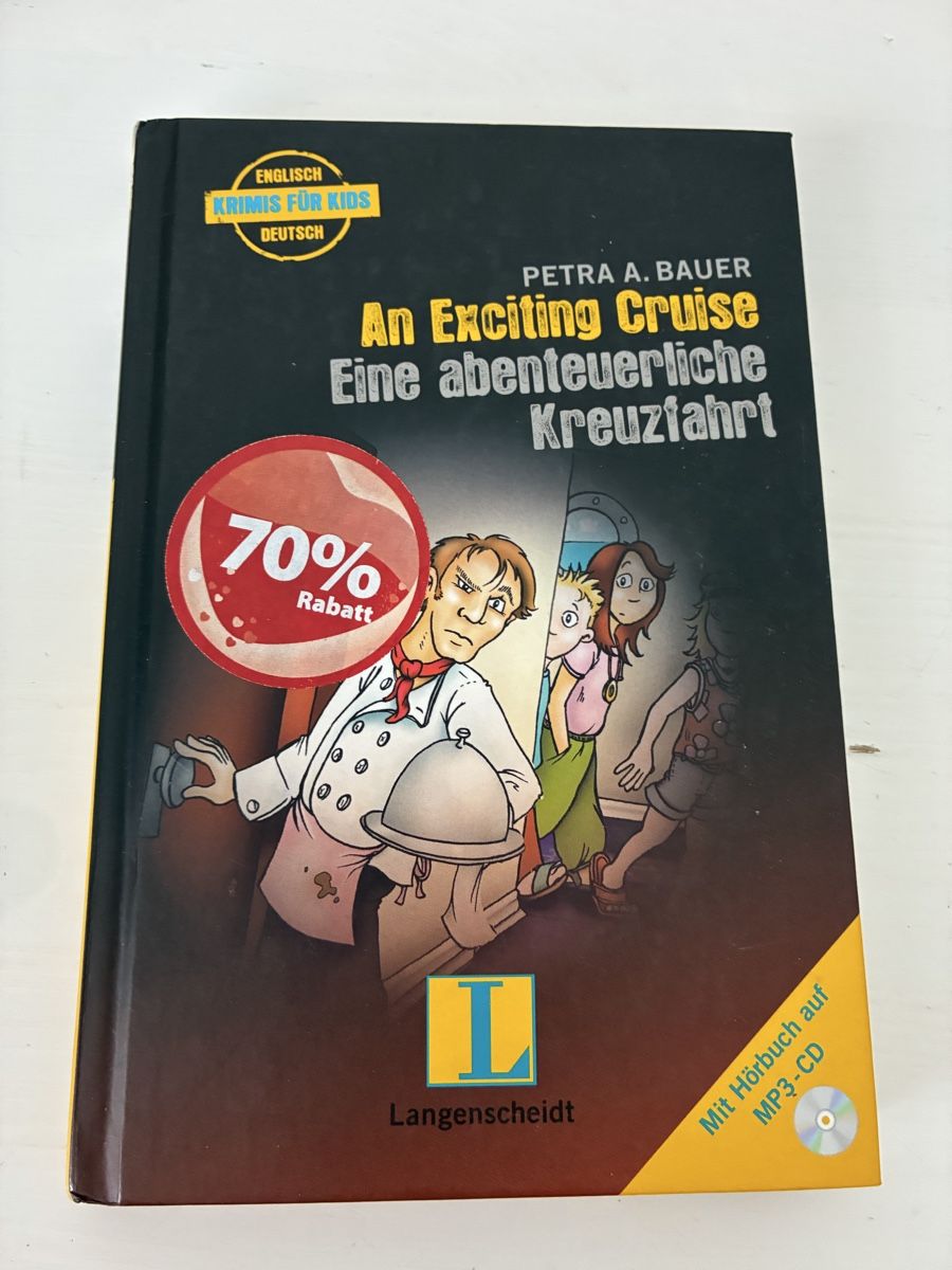 Libri: Buch Petra A. Bauer An Exciting Cruise MP3-CD – Usato da Wettingen venduto da ric_xm6x
