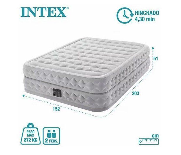 Materassi: Intex Queen Supreme selbstaufblasbare Luftmatratze – Usato da Grenchen venduto da Lifeguard2