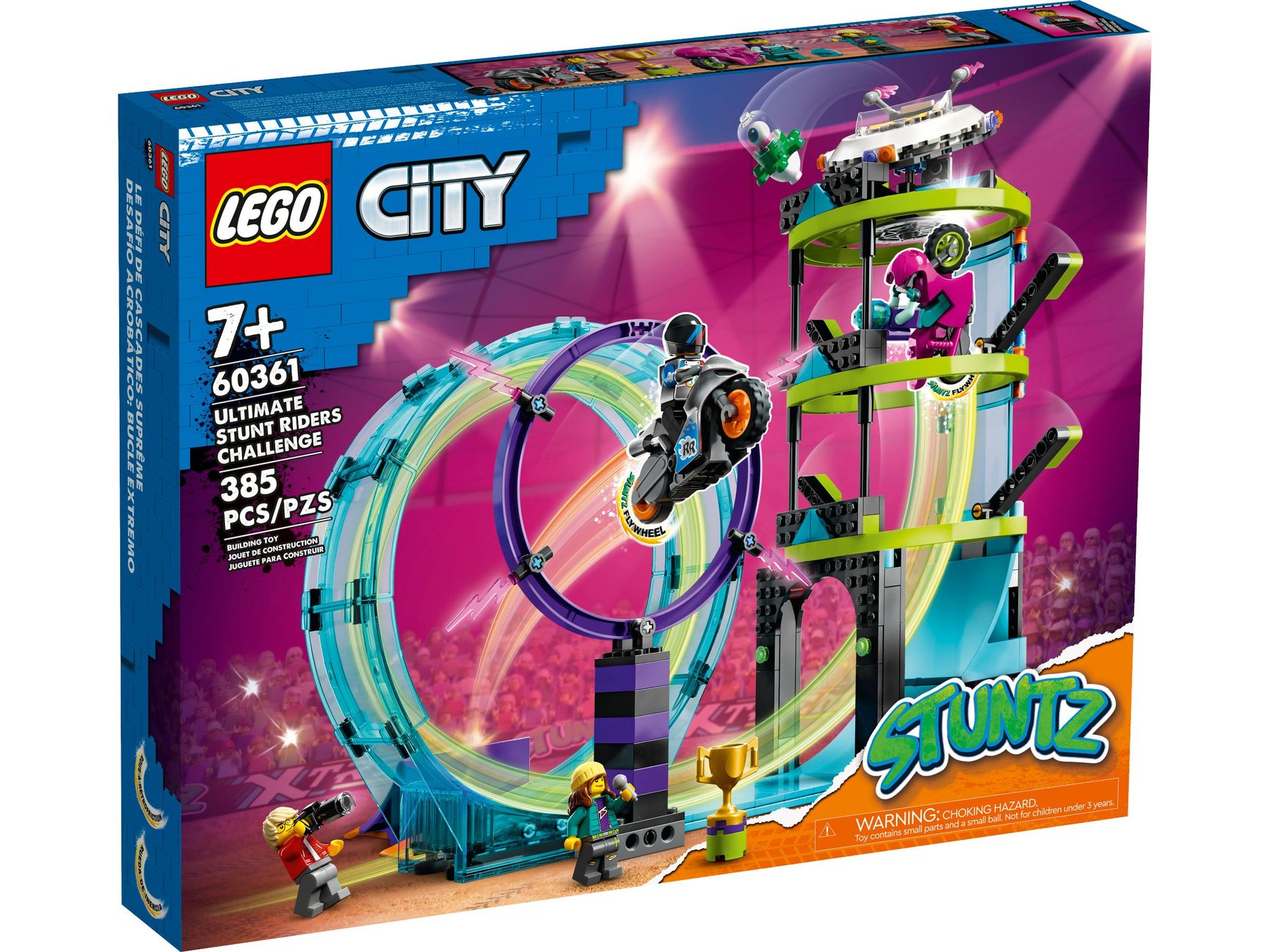 Lego Kit di costruzioni: 60361 Ultimative Stuntfahrer-Challenge – Nuovo e nell'imballaggio originale da St. Gallen venduto da brickli