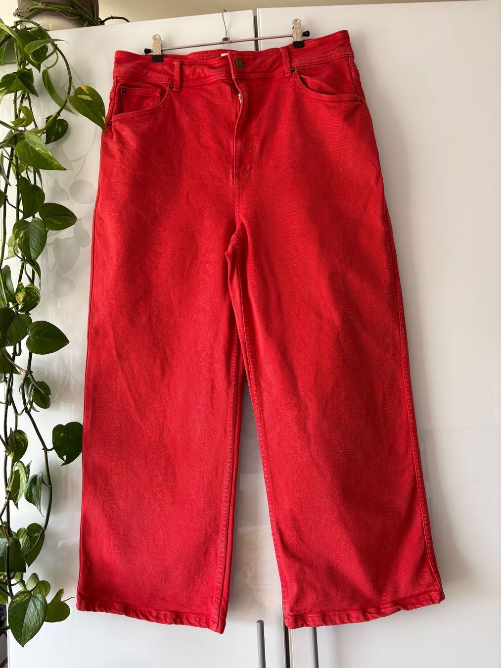 Sezane Jeans: SEZANE rote Jeans Gr. 44 – Usato da Zürich venduto da missmodernage