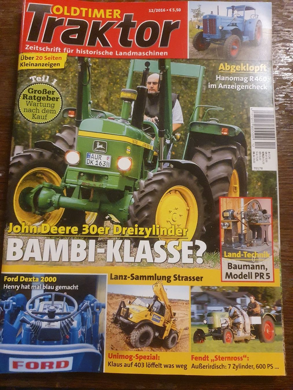 Ford Trattori: Oldtimer Traktor 12/16 John Deere 830 - 1630 Unimog 403 xb – Usato da Flawil venduto da sr1_f6st