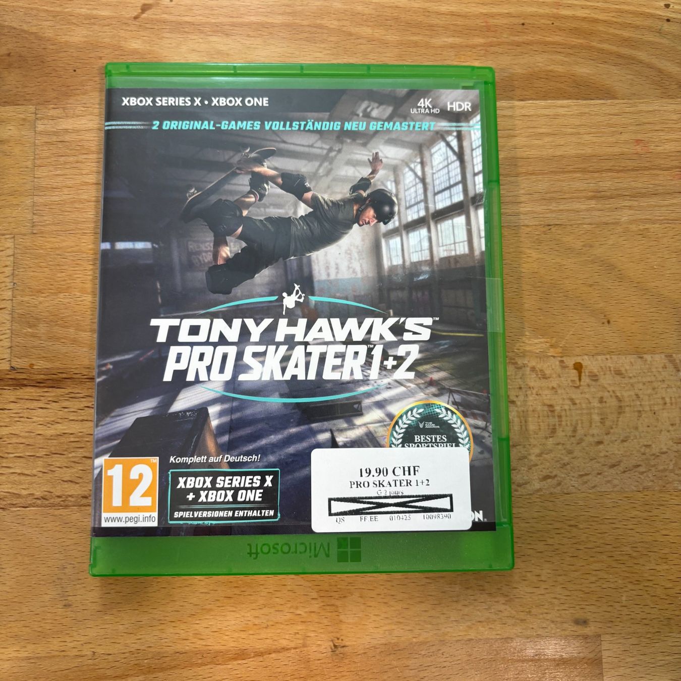 Giochi: Tony Hawk's Pro Skater 1+2 – Usato da Lausanne venduto da Korner-Cash