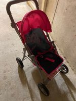 Puppenwagen Princess rosa schwarz guter Zustand mädchen out