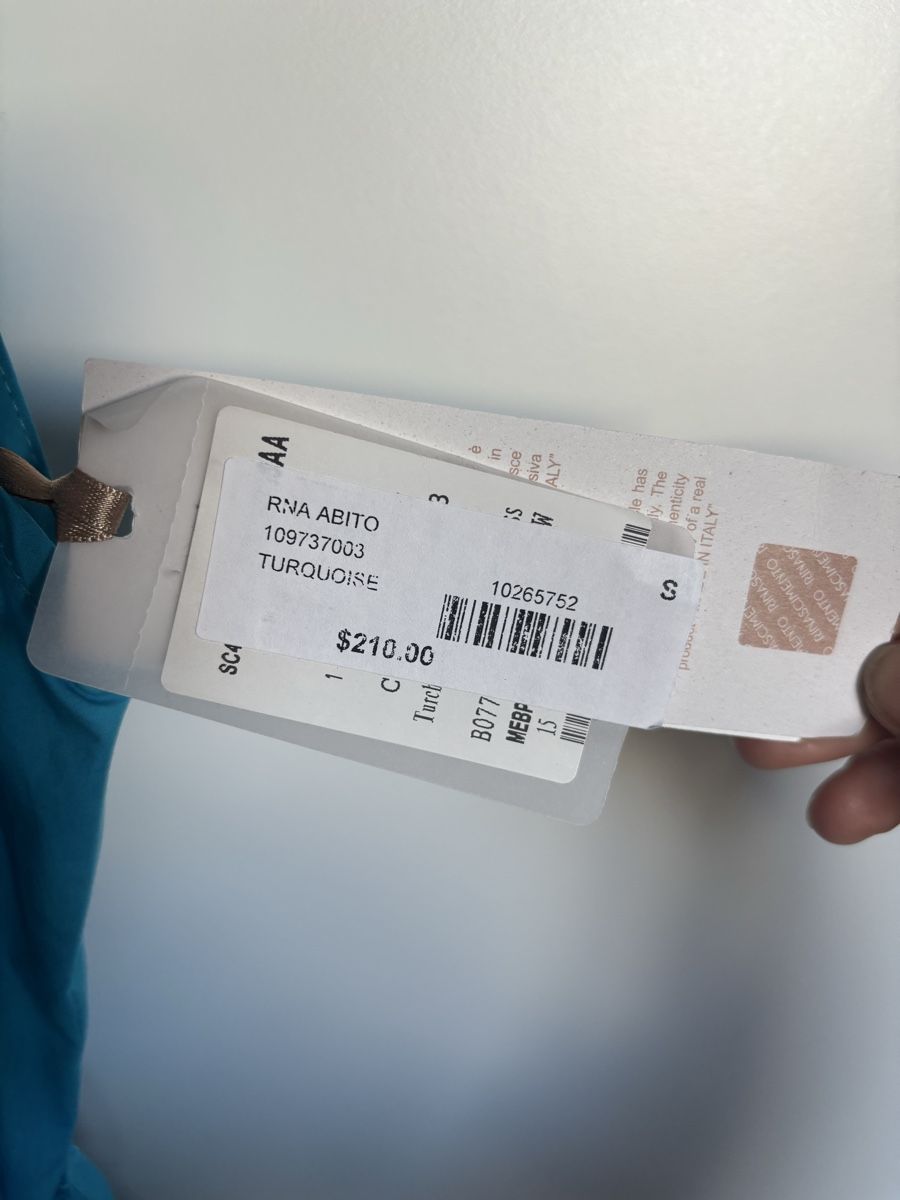 Vestiti: Rinascimento Turquoise Cocktail Dress – Nuovo e nell'imballaggio originale da Zürich venduto da Bumble3 6