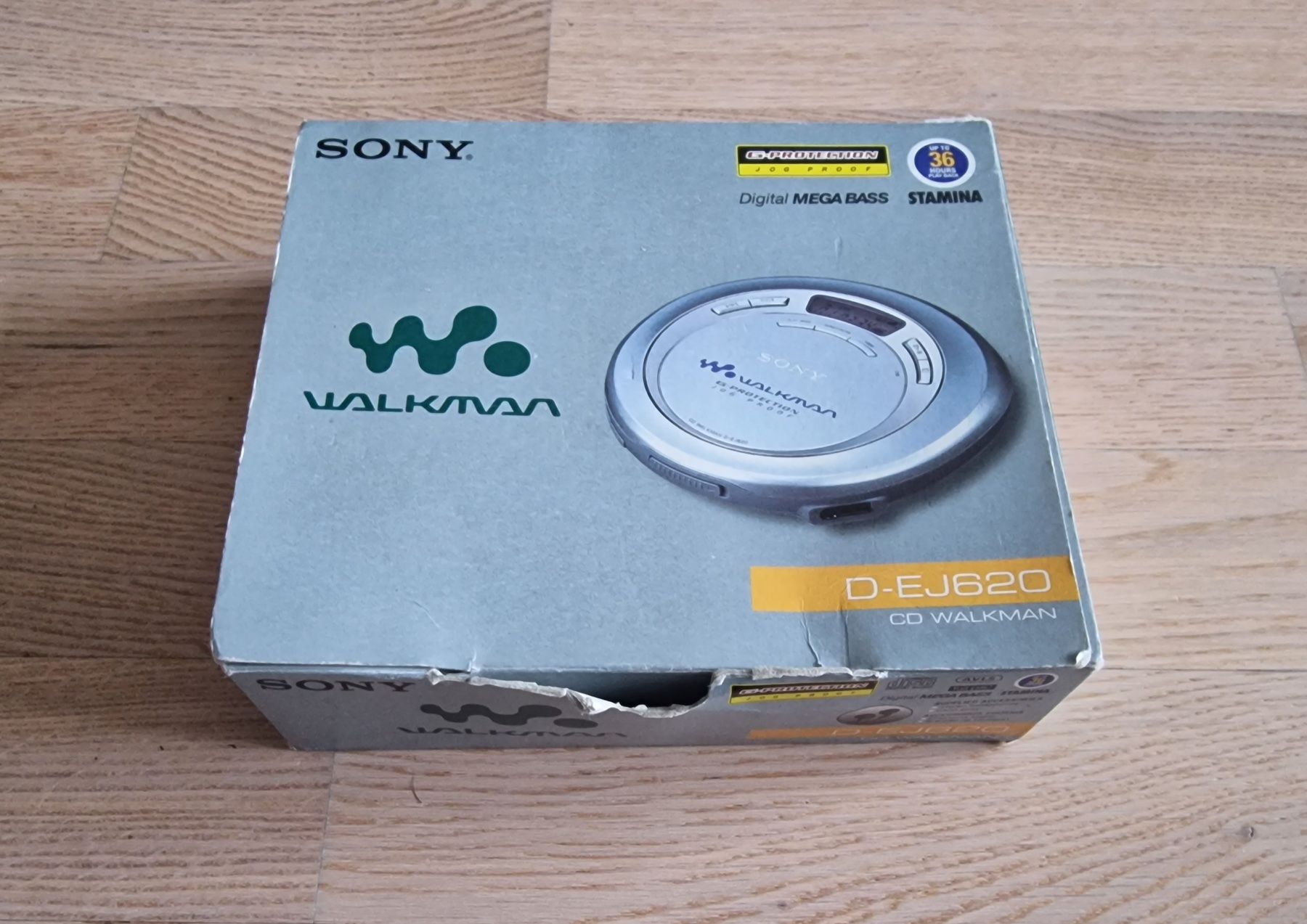Tragbarer Mediaplayer: Sony D-EJ620 CD Walkman Discman Stereo Retro CD Player OVP – Gebraucht aus Birsfelden von Dealgoenner24 1