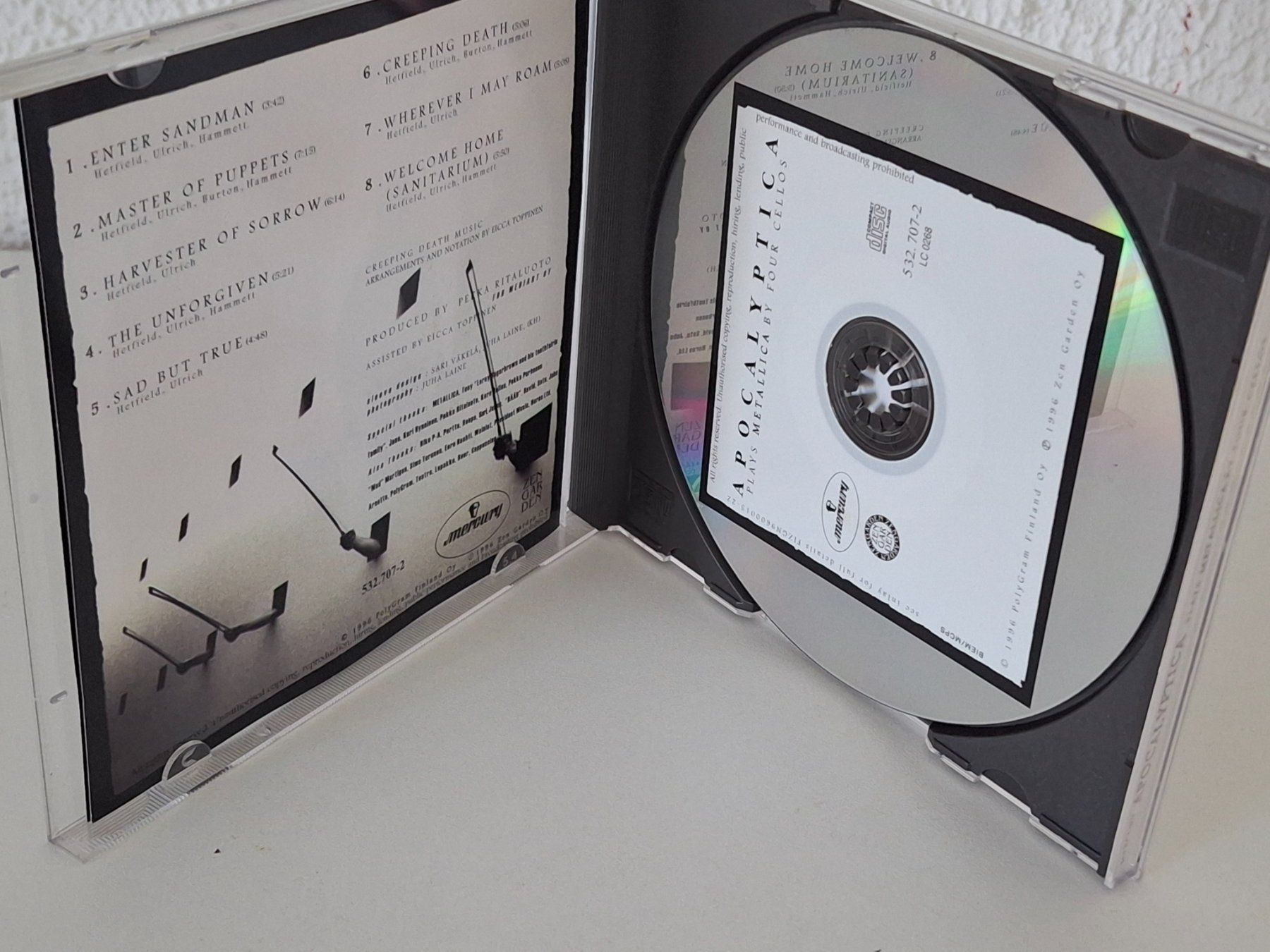 CD: CD Apocalyptica -  Plays Metallica – Usato da Aarberg venduto da Jackup1 2