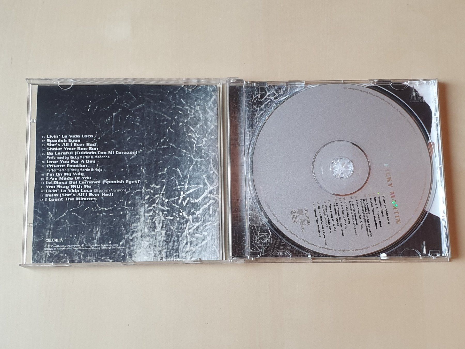 CD: Ricky Martin – Usato da Stansstad venduto da collectorsshop 2