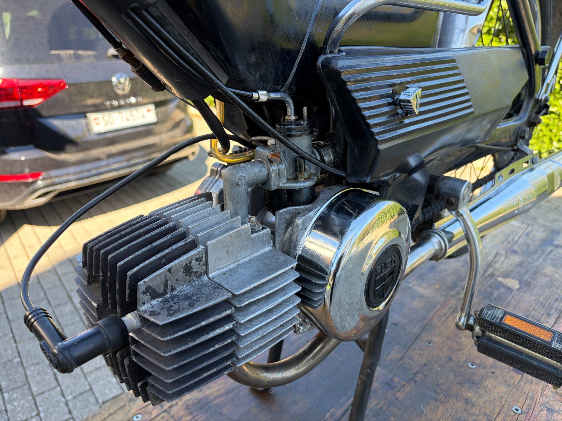 Puch Ciclomotori: Puch Maxi N - schwarz – Usato da Mümliswil venduto da vonsi1973 5