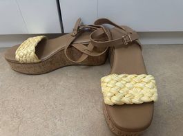 Sandalette mit Keilabsatz