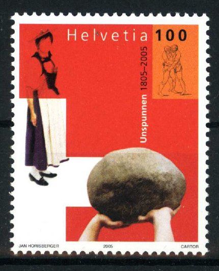 Tutti i francobolli: 2005, Sondermarke Unspunnen ** – Usato da Willisau venduto da Vollstempel