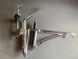 FollowMe Tandem-Kupplung Kinderfahrradanhänger Aluminium