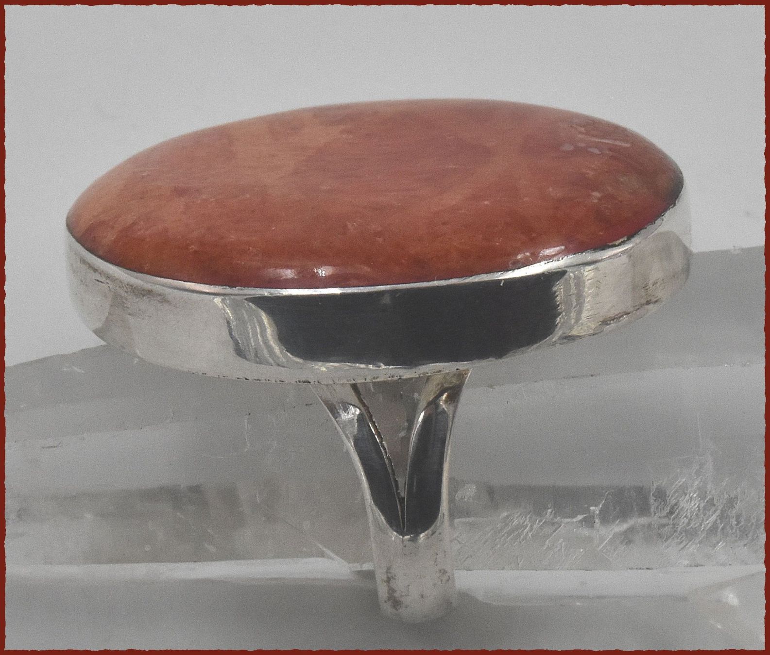 Anelli: Schaumkorallen Ring 925 Silber Gr. 51 – Nuovo e nell'imballaggio originale da Oberglatt ZH venduto da Goldfee1 2