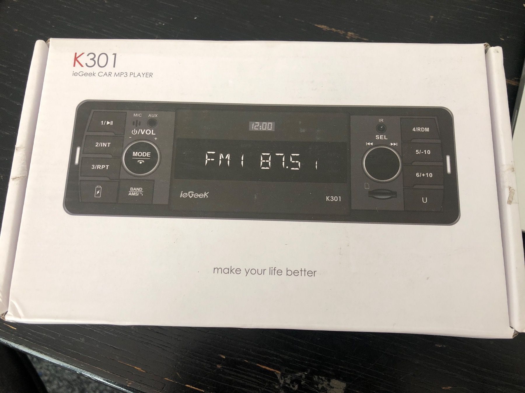 Lettore multimediale & Streamer: Car Auto MP3 Player K301(e1) – Usato da Rorschach venduto da TimelessTrading