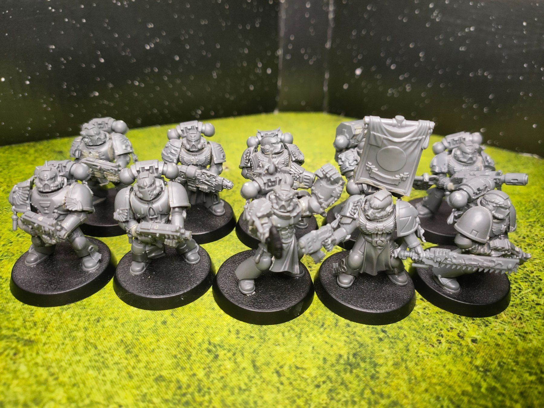 Modellbausätze & Standmodelle: Space Marines, 10 x Intercessors, Warhammer 40k – Gebraucht aus Baden von Araneus