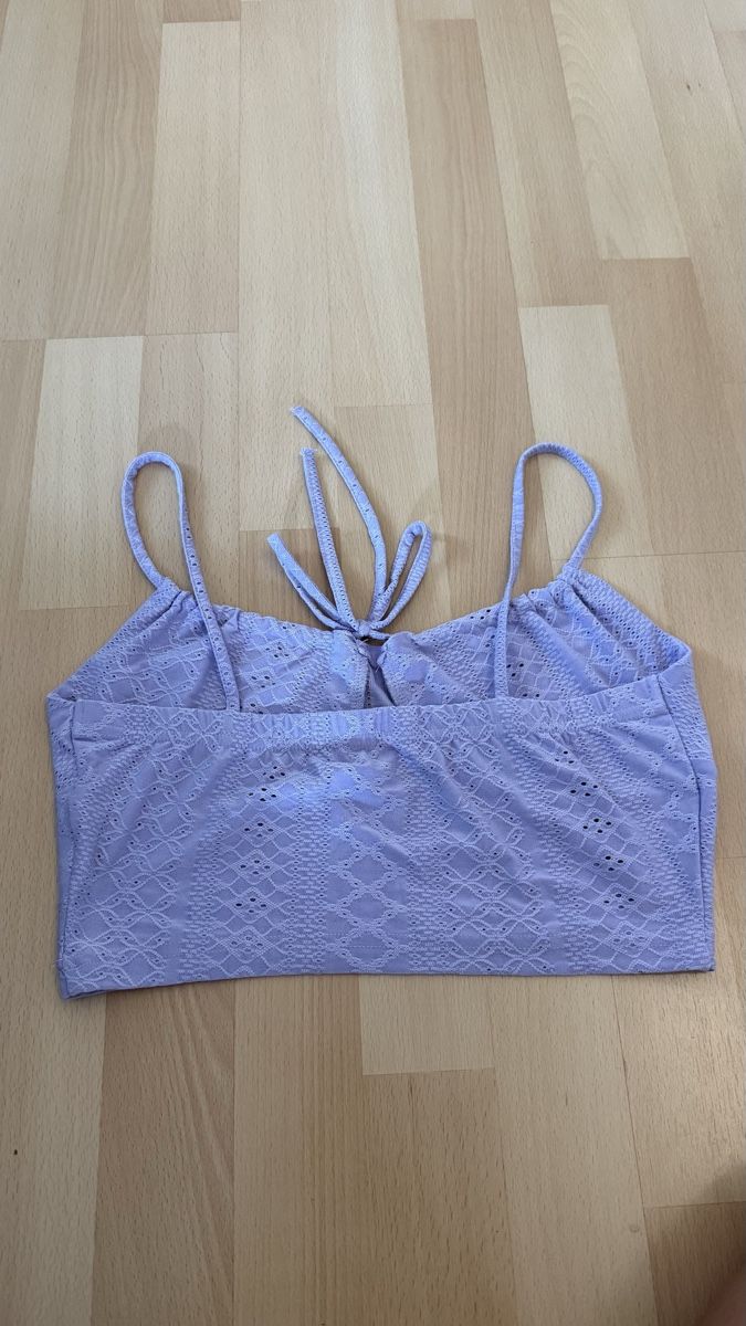 Top: Top lila, bauchfrei, Grösse S – Nuovo (secondo la descrizione) da Thun venduto da tat_zb9b 1