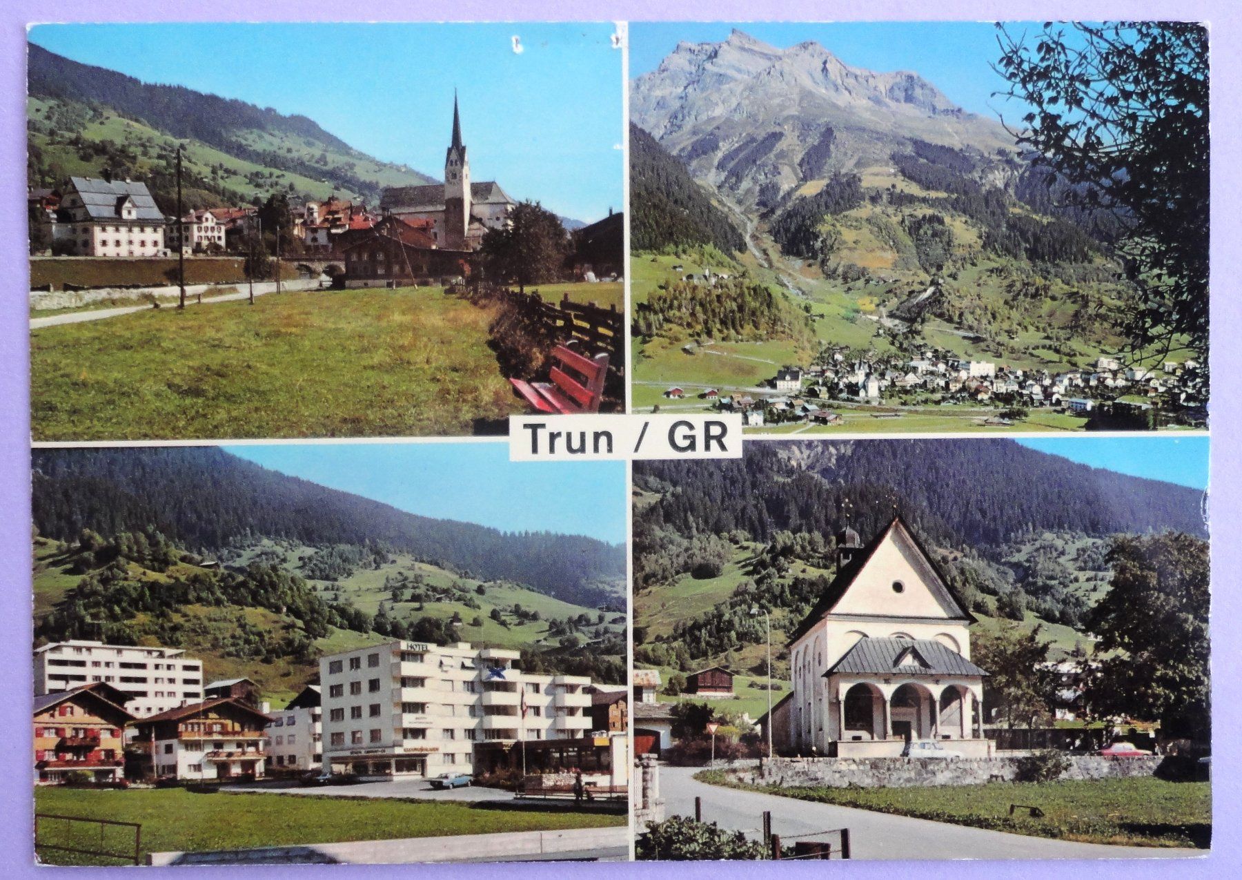 Cartoline postali: Trün / GR – Difettoso da Fétigny venduto da Billy2miny
